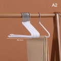 Pikkukuva 1 / 5: IC Metal Open-end Non-Slip Slacks Byxhängare Byxhängare Org White