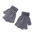 Pikkukuva 1 / 3: Neliömäiset hanskat, lyhyet & sormettomat - Harmaa harmaa Grey one size