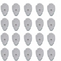 Miniatyrbild 1 av 4: TENS/EMS-enhet 20 Snap Tens-enhet elektrodplattor stora premium