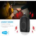 Miniatyrbillede 2 af 5: IC (Opgraderet ny version) Sikkerhedspersonligt alarm, 130dB genopladeligt Safesound sikkerhedsalarm nøglering, nødsituation (2-pak - hvid og sort)
