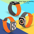 Pikkukuva 3 / 5: IC-nauha yhteensopiva Apple Watch 42/44/45/49 mm