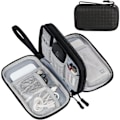 Miniatyrbilde 1 av 5: IC Elektronisk arrangør, reisekabel arrangør Etui Elektroniske tilbehør Case Bærbar Vanntett dobbel svart