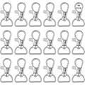 Miniatyrbillede 3 af 4: Svingbare nøgleringe Spænder, D-ring Klemme Nøglering Lanyard Swivel Snap Hooks Spænder, Hummerklo Spænder IC