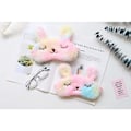 Pikkukuva 5 / 5: IC Rainbow Bunny Rabbit Silmäsuojus Unimaaskari Ögonmask