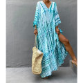 Miniatyrbillede 4 af 4: Oversize Kaftan Turkisk Kaftan Vin Leopard til Kvinder