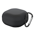 Miniatyrbillede 1 af 5: Samsung Galaxy _Buds 2/Pro/Live Silikonetui med Krog - Sort Black Sort