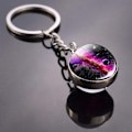 Miniatyrbillede 2 af 4: Solcellesystem Planet nøglering Tilbehør Pendul Glød I Mørket, Galaxy IC