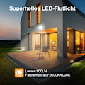 Miniatyrbild 5 av 5: IC 5 Utomhus 10W LED-strålkastare, vattentät IP66, kallvit 6000K