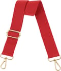 Bred justerbar pungrem udskiftning til crossbody-tasker og håndtasker, 3,8 cm rød - Red