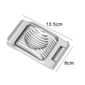 Miniatyrbillede 2 af 5: IC Hårdkogte Æg Ægskærer Jordbærskærer Heavy Duty Aluminiumskærer Rustfrit Ståltråd Multipurpose