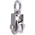 304 rostfritt stål repblock, maximal belastning 200 kg