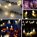 Miniatyrbillede 3 af 3: IC Spooky Halloween Lysstreng - 10ft 20leds, 2 lystilstande