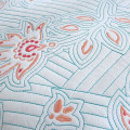 Miniatyrbillede 2 af 5: IC Bohemian Broderet Bomuld Quilt Cover Blomstermønster Superblødt Behageligt Suqare Case til Sovesofa (Rød Blomst, 18\"x18\")