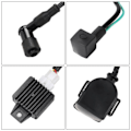 Miniatyrbilde 3 av 5: Ledningsnett vevstol magnet spole CDI Assy 50cc 70cc 90cc 110cc ATV Quad UK