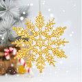 Miniatyrbillede 2 af 5: IC O-Kinee Snefnug Julepynt, 24 Styk