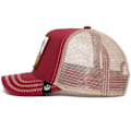 Miniatyrbillede 3 af 5: IC Unisex mesh lastbilshatt Square Patch cap til kvinder - klassisk justerbar almindelig hat (Fredens due) CNMR