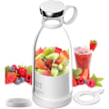Miniatyrbild 1 av 5: Bärbar Power Blender - Batteridriven Smoothie Mixer USB 350ml Vit