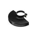 Svart metall hjulbeskyttelse for 125mm vinkelsliper