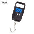 Miniatyrbillede 1 af 5: IC Digital Bagagevægt Elektronisk LCD-vægt SORT Black