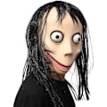 Pikkukuva 5 / 5: IC PartyHop MOMO Mask Halloween-fest Skrämmande skräck Latex Helhuvudmask