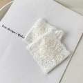 Pikkukuva 1 / 5: IC Sommar Halv Palm Strumpor Spets Bomull Elasticitet Mesh Halv Palm Innersula Fem Finger Strumpor Tå Separator Strumpor Fotvård