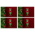 Miniatyrbild 1 av 4: IC God jul jul bordstabletter, vinter jullov