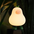 Miniatyrbillede 2 af 5: IC 1 bit Stående Pære Silikon Lampe Børneværelse Sengebord Blødt Lys Øjenbeskyttelse Timing Sove Natlys