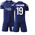 Miniatyrbillede 1 af 7: -25 nye sportsdragter 10 Dembele klubfodboldtøj nr. 30 Messi Paris tre udebanekampe Sanke No.19 #S
