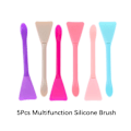 Miniatyrbild 2 av 5: IC 5 st Multifunktions omrörningsborste Mjuk silikonborste Powder Sp Rosa
