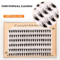 Miniatyrbilde 2 av 5: 6 rader Individuelle Vipper Myke Tykke 10 MM20D 20D - spot salg