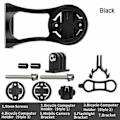 Pikkukuva 3 / 5: IC Garmin Edge Extended Out-Front-kiinnitys, Ohjaustangon kiinnitys NiteRider-sovittimelle yhteensopiva, GoPro Sports Action Camera