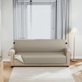 Miniatyrbillede 3 af 4: IC Vandtæt og skridsikker sofaovertræk med elastiske bånd Vaskbart sofaovertræk kaki Small Recliner Sofa Cover