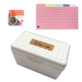 Miniatyrbillede 2 af 5: IC Farvede Indexkort Delere 3x5 tommer Flikkort Ruled Note Card Delere Foret mønstre Flashcards Studiekort null - C