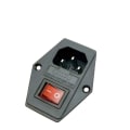 Pikkukuva 2 / 4: IC AC-01A 3-i-1-virtakytkin sulakkeella ja ruuvinrei'illä