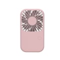 Miniatyrbild 1 av 3: IC Handhållen Bärbar Fickfläkt Mini Skrivbordsfläkt USB Laddningspresent (GS08-Rosa)