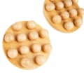 Pikkukuva 5 / 5: IC 12 helmiä Käsin Gua Sha hierontarulla Puu Vyötärö Jalat Keho