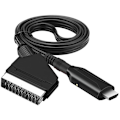 Miniatyrbilde 1 av 5: Scart til HDMI Kabel - Scart til HDMI Adapter - Alt i Ett Scart til HDMI 1080p/720p Audio Video Konverter..DEBUNS