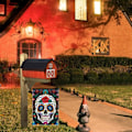 Miniatyrbilde 5 av 5: IC Day of the Dead Hageflagg for utendørs vertikal meksikansk Fiesta Dia DE Los Muertos Banner Husplen Banner