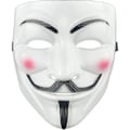Pikkukuva 5 / 5: IC 4-pack Halloween V för Vendetta Mask Set, Anonyma masker, Fest, World Book Week, Halloween Kit