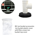 Pikkukuva 3 / 5: IC IBC-låsfilter, tvättbart nylon IBC-tanklås med lås, IBC-tankutlopp