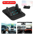 Miniatyrbillede 2 af 5: IC Multifunktion Anti-slip Bil Silikon Hållare Mat Pad Dashboard S A1