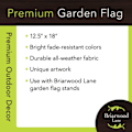 Pikkukuva 4 / 4: IC Musta Kissa Halloween Puutarha Lippu Kurpitsa Pelottava 12,5\" x 18\" Briarwood Lane