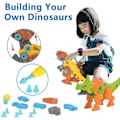 Miniatyrbilde 3 av 5: IC Ta isär Dinosaurie-leker for gutter STEM Learning
