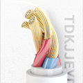 Miniatyrbild 3 av 4: 30W USB till TYPE C IC-laddningskabel 2 meter kompatibel med iPhone