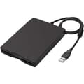 IC USB-diskettenhet, extern USB-diskettenhet 1,44 MB Slim Plug and Play FDD-enhet för PC Windows 2000/XP (Svart)