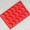 Miniatyrbillede 1 af 3: IC 8 Huls Månformet Silikon Chokolade Form