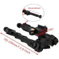 Miniatyrbilde 4 av 5: IC Picatinny Bipod Rifle Luftgevær Airsoft Bipod Utvidbar Svingbar