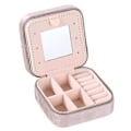 Pikkukuva 1 / 5: IC Resesmyckeskrin, mini case, liten bärbar Rosa