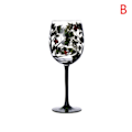 Miniatyrbild 1 av 5: Fyra Säsonger Träd Vinglas Goblet Kreativ Tryckt Glas C B Onesize