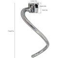 Miniatyrbillede 2 af 3: Quart Erstatnings Dejkrog til Kitchenaid KSM7990 KSM7581 Røremaskine - Rustfrit Stål, af DEBUNS